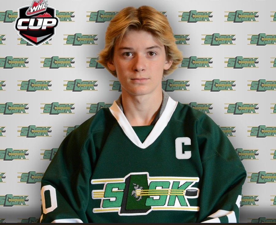 Anderson Reschny leading Team Sask at U16 WHL Cup